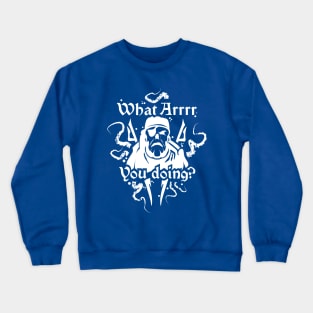 Angry Pirate Crewneck Sweatshirt